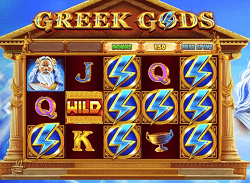 Символы слота Greek Gods